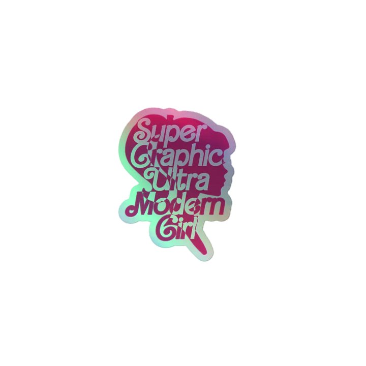 Ultra Modern - Holo Sticker product image (1)