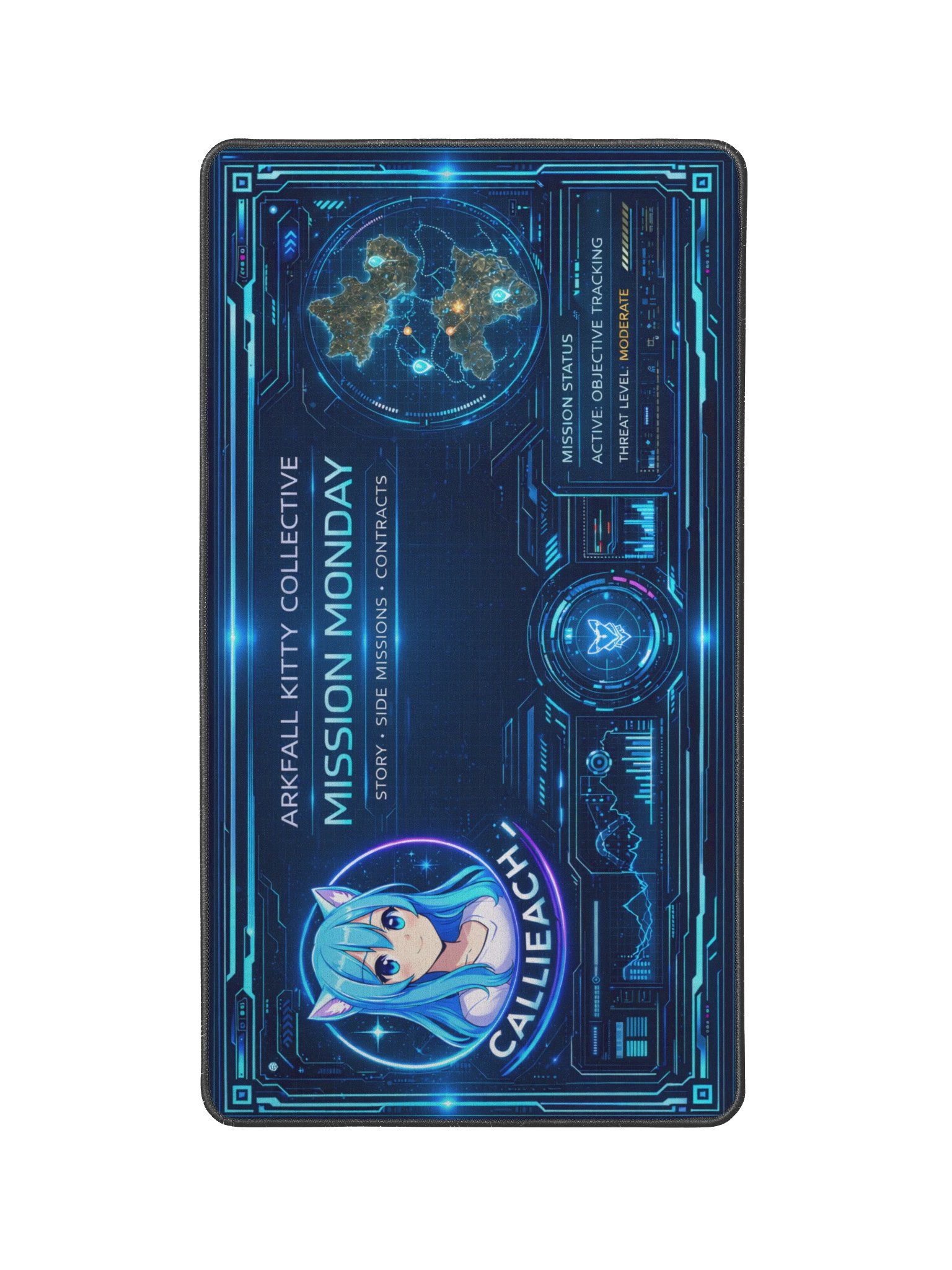 • AKC // Command Desk Mat | Mission Monday (12" × 22") product image (2)