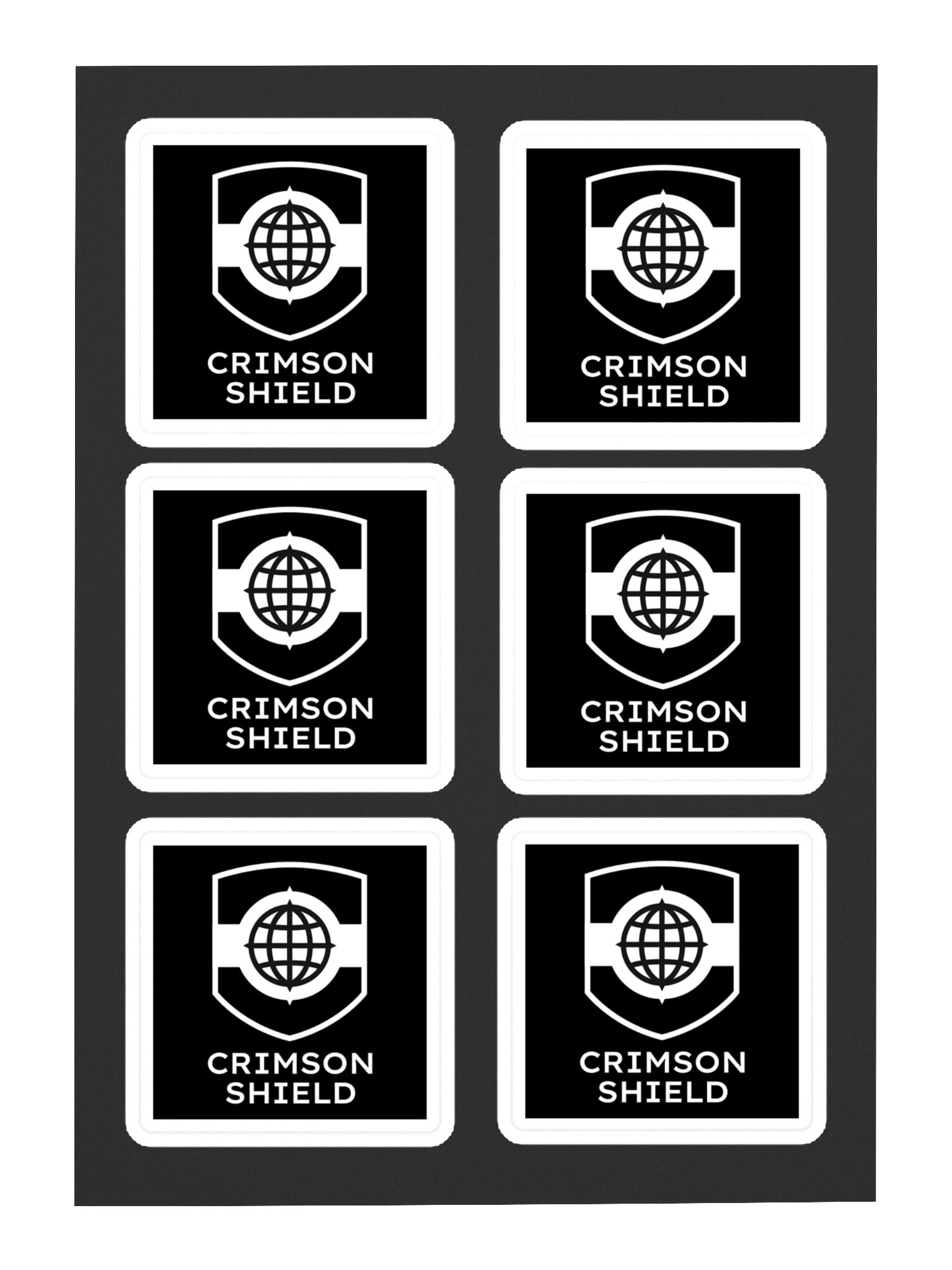 Crimson Shield International Stickers product image (3)