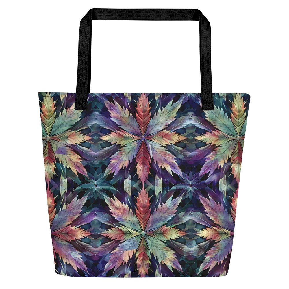Cannabis - Aurora Blaze – Design | Large All-Over Print Tote Bag product image (1)