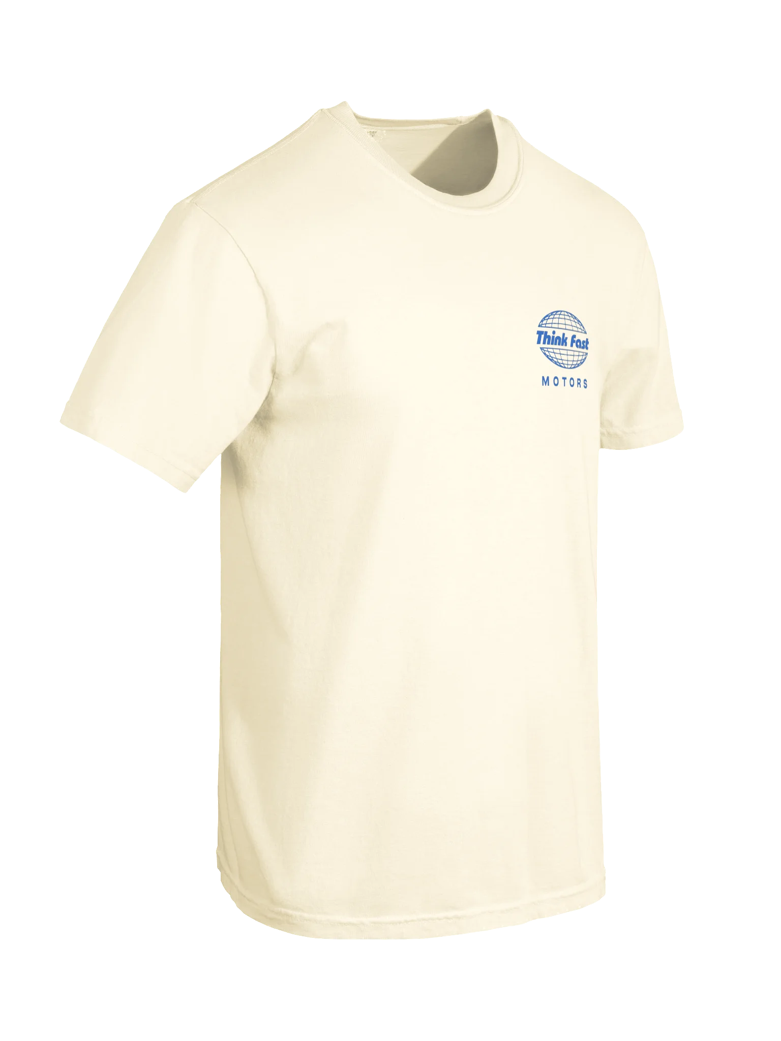 Think Fast Motors Global Tee - Ivory product image (6)