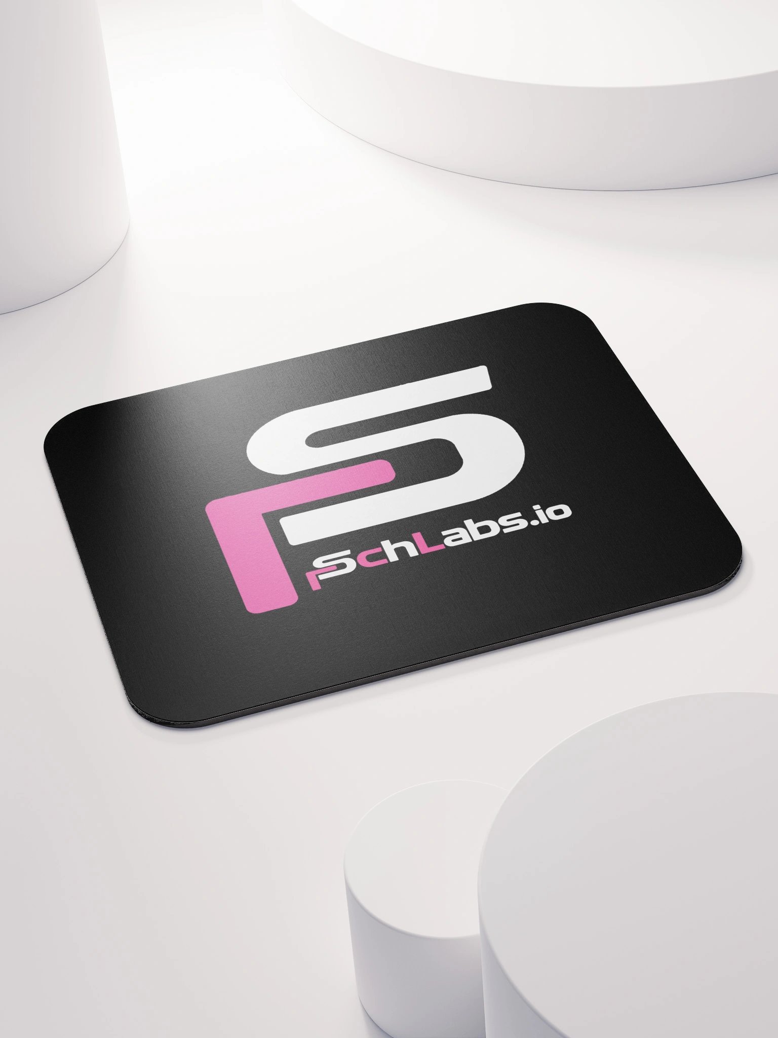 SchLabs Signature Mouse Pad — Black & Pink product image (4)