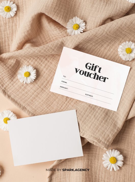 Pink Minimalist Gift Card Voucher Gift Certificate product image (2)