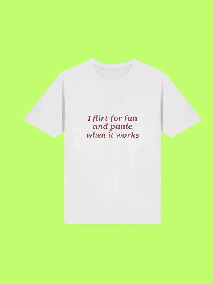 I Flirt for Fun and Panic When It Works Funny Introvert Shirt product image (211)