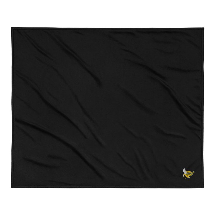 Banana Army Embroidered Premium Sherpa Blanket product image (4)