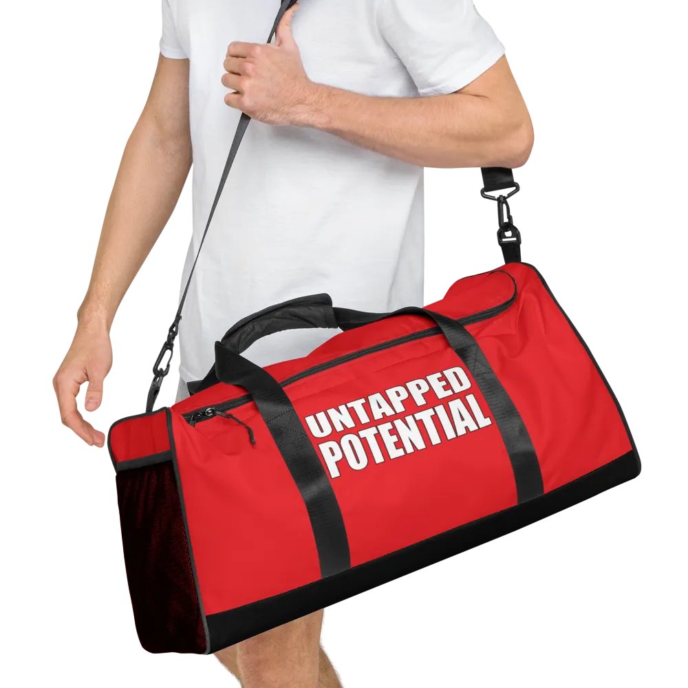 Untapped Potential Red Duffle Bag product image (8)