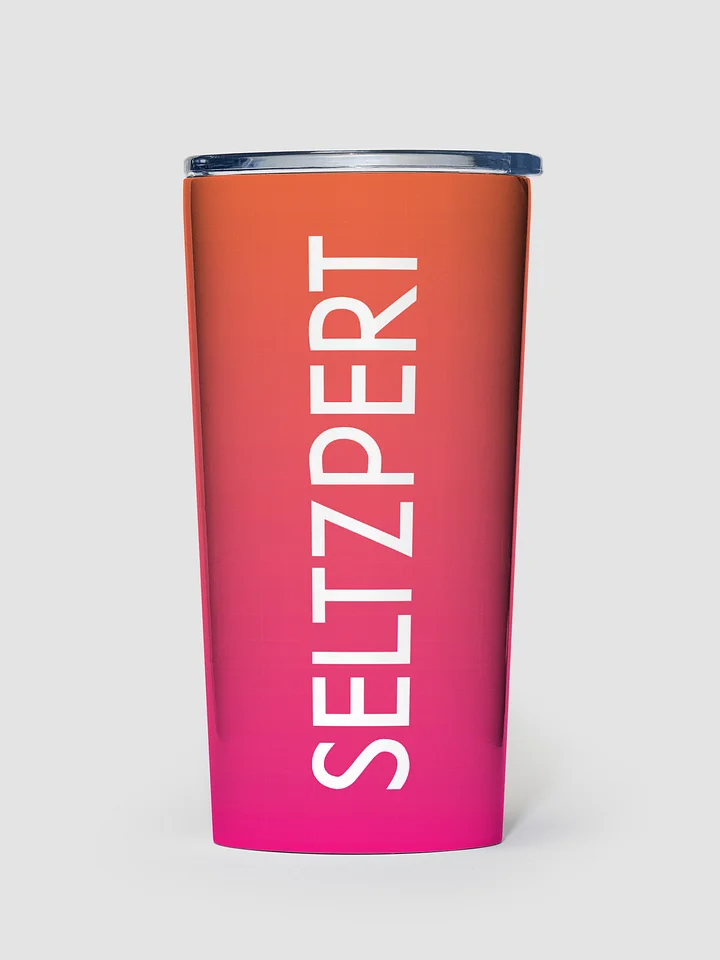 Seltzpert Drink Tumbler | Tequila Sunrise product image (1)