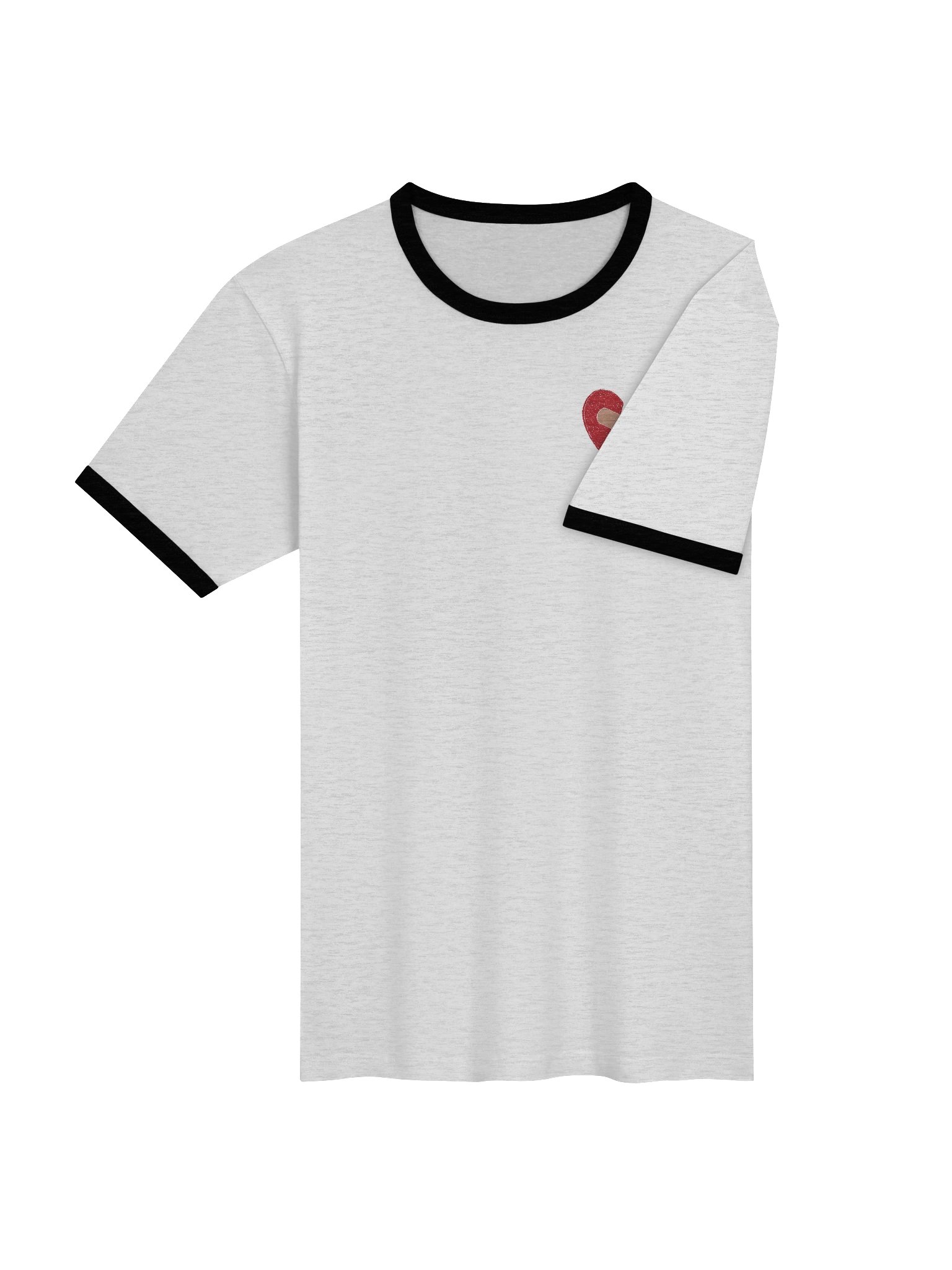 Corazon Unisex Ringer Tee product image (4)