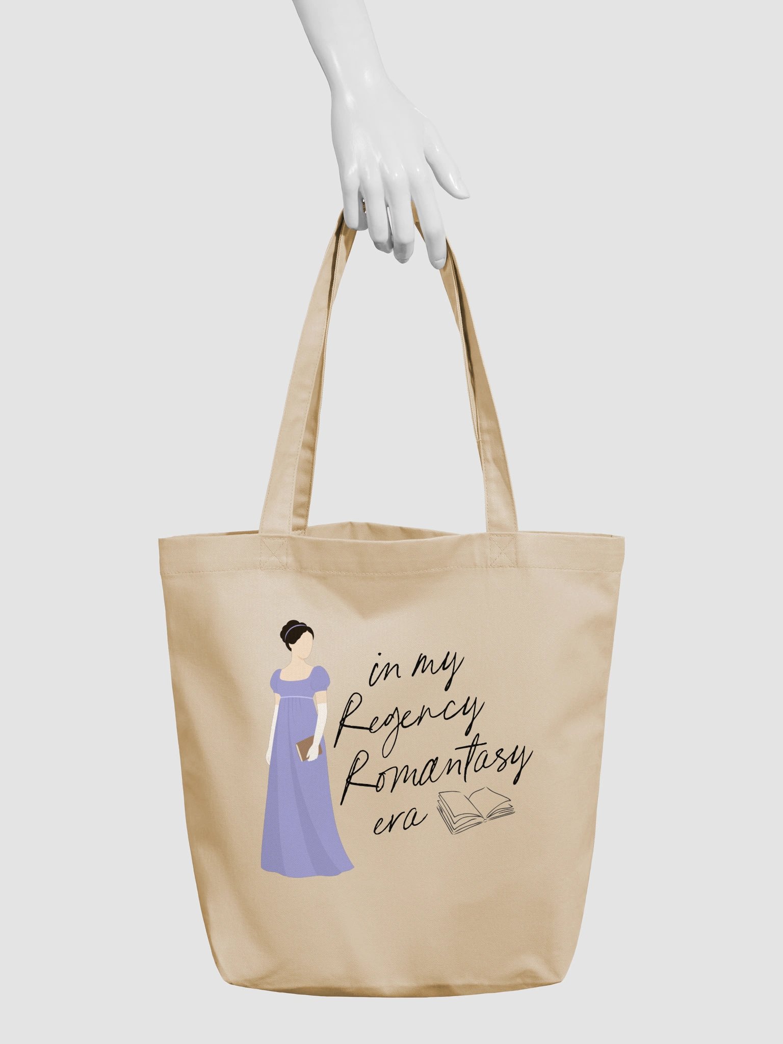 Regency Romantasy Era Econscious Tote Bag | PURPLE product image (3)