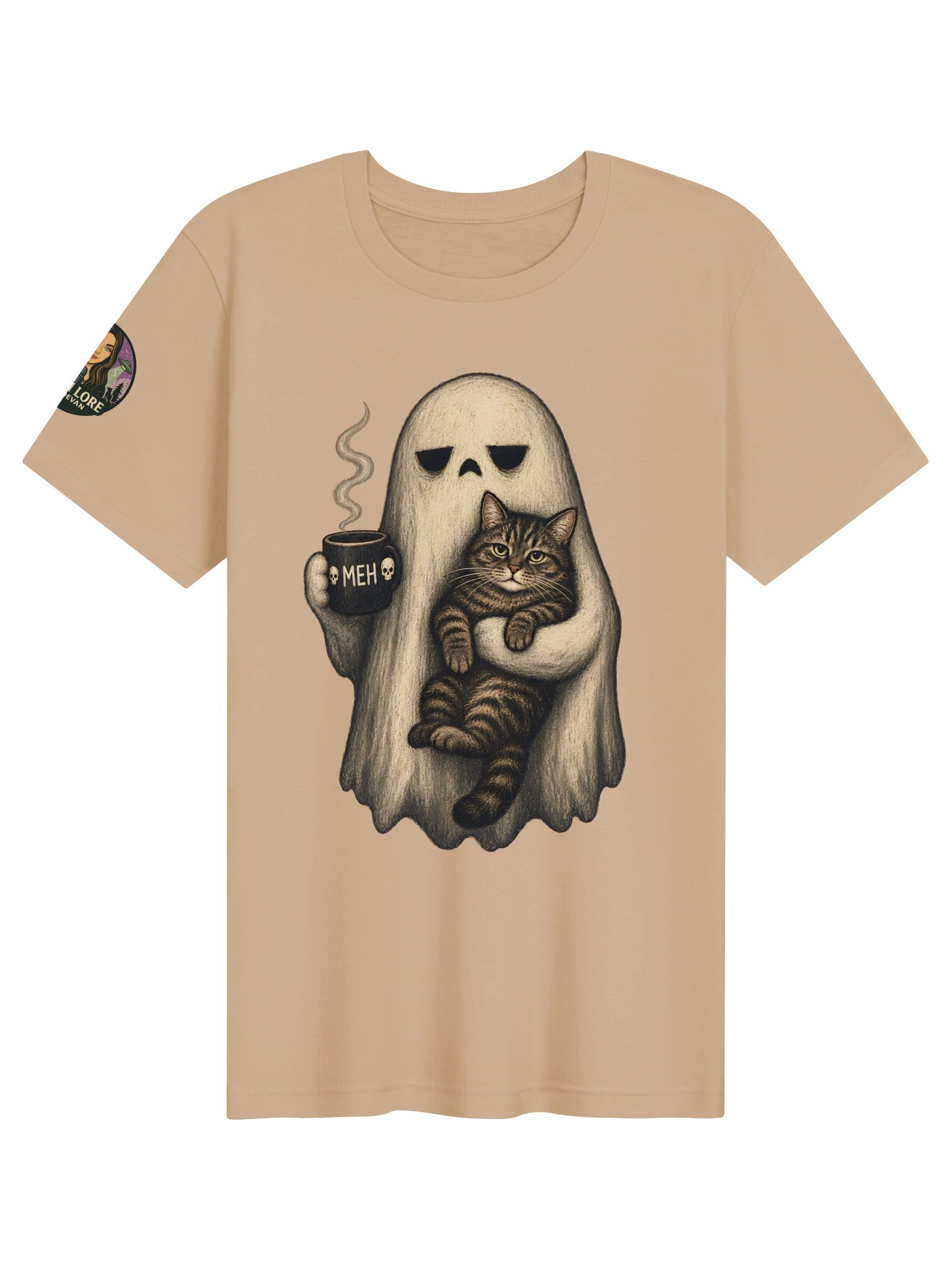 LIMITED EDITION-HALLOWEEN *MORNINGS WITH MERLIN* SOFT T-SHIRT product image (2)