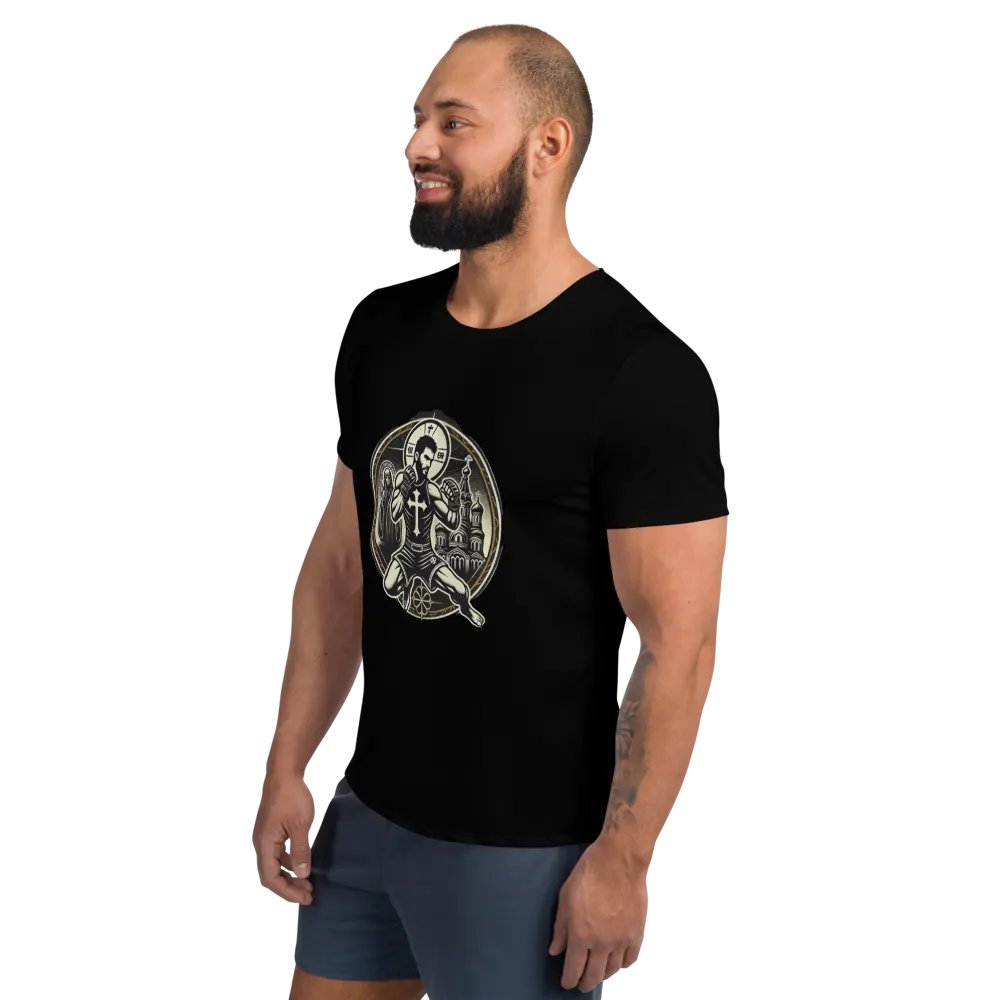 Fight for God Athletic T-Shirt (MMA) product image (3)