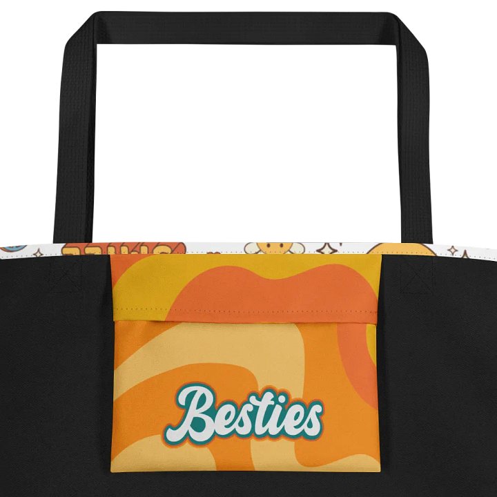 Groovy Vibes Large Tote Bag product image (2)