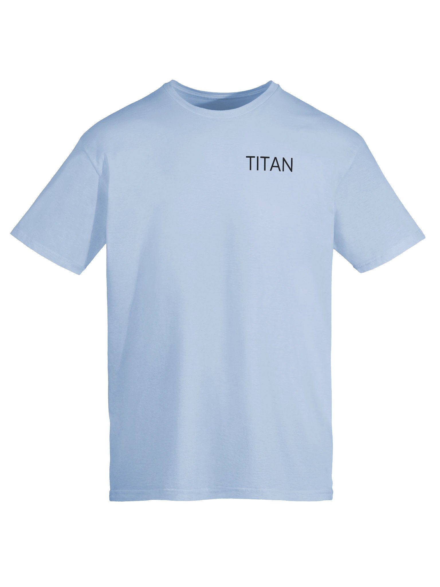 TITAN Freeride tee light blue & white product image (9)