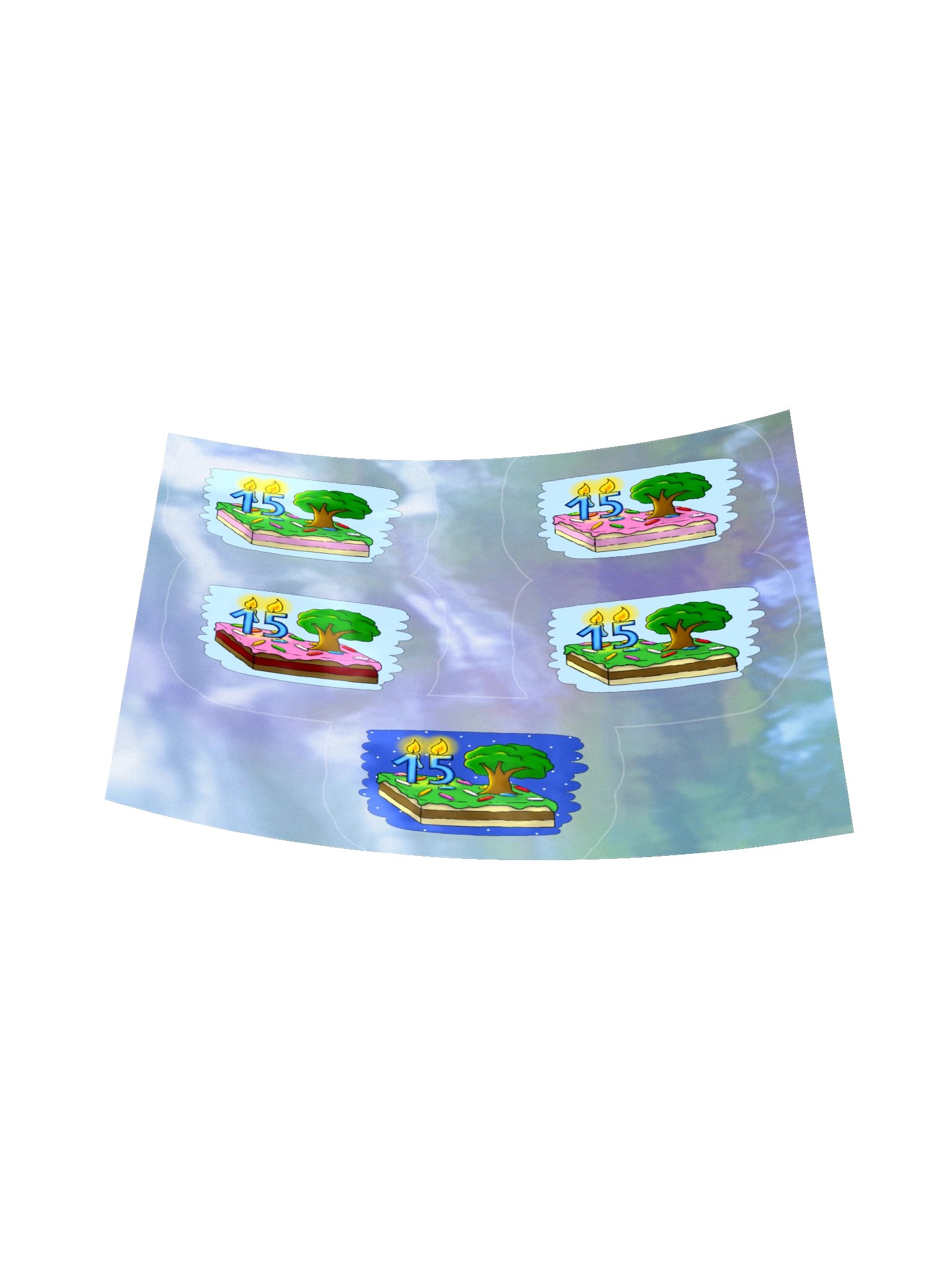 September 2026 Ltd. Holo Sticker Sheet product image (6)