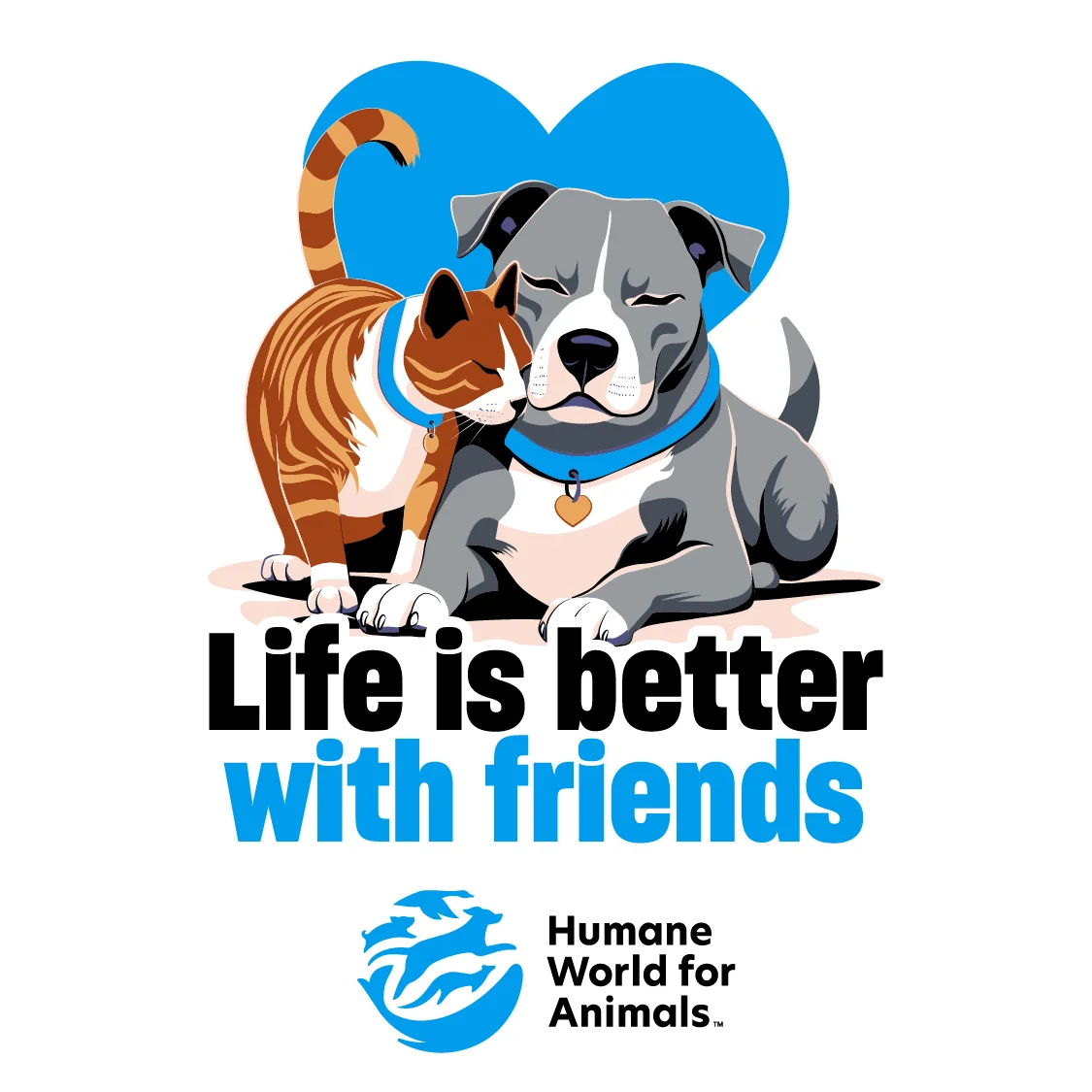 Companion animals stickers – Set of 4 product image (5)