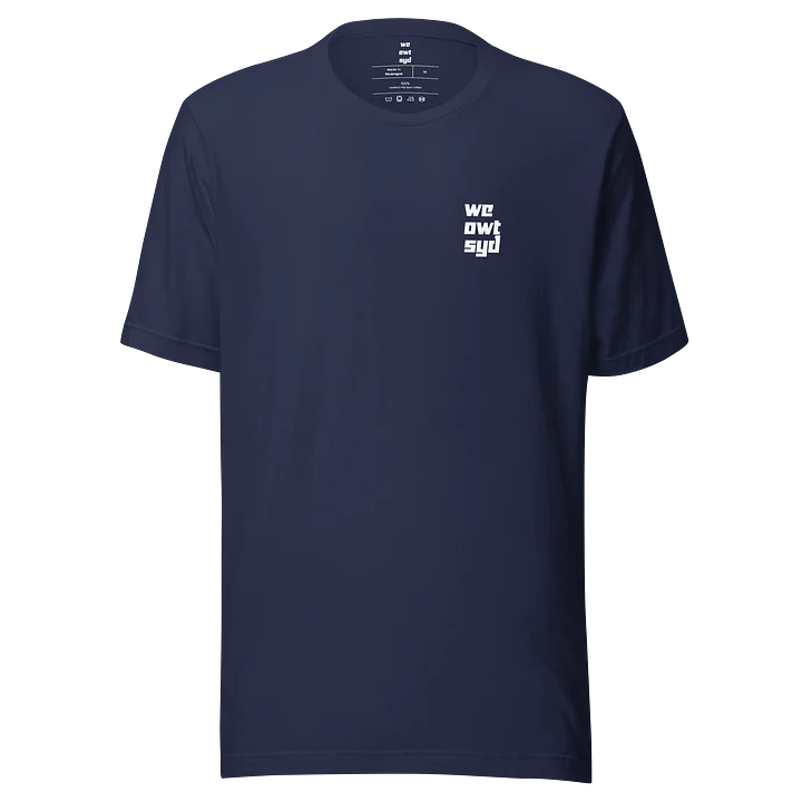 WeOwtsyd Premium T-Shirt - Chest Logo - Navy product image (1)