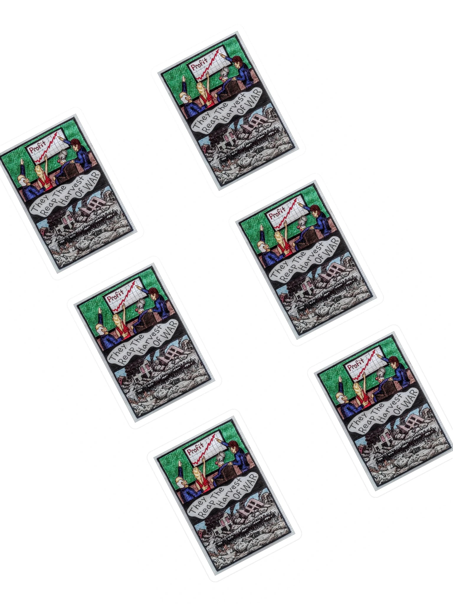Harvest of War Sticker Sheet product image (1)