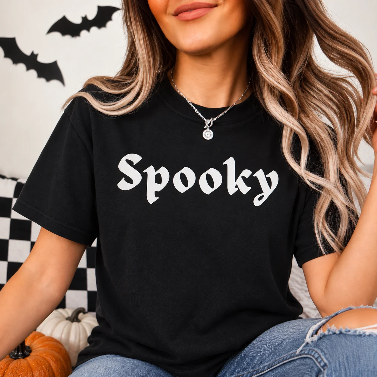 Comfort Colors Spooky Graphic T-Shirt product image (2)