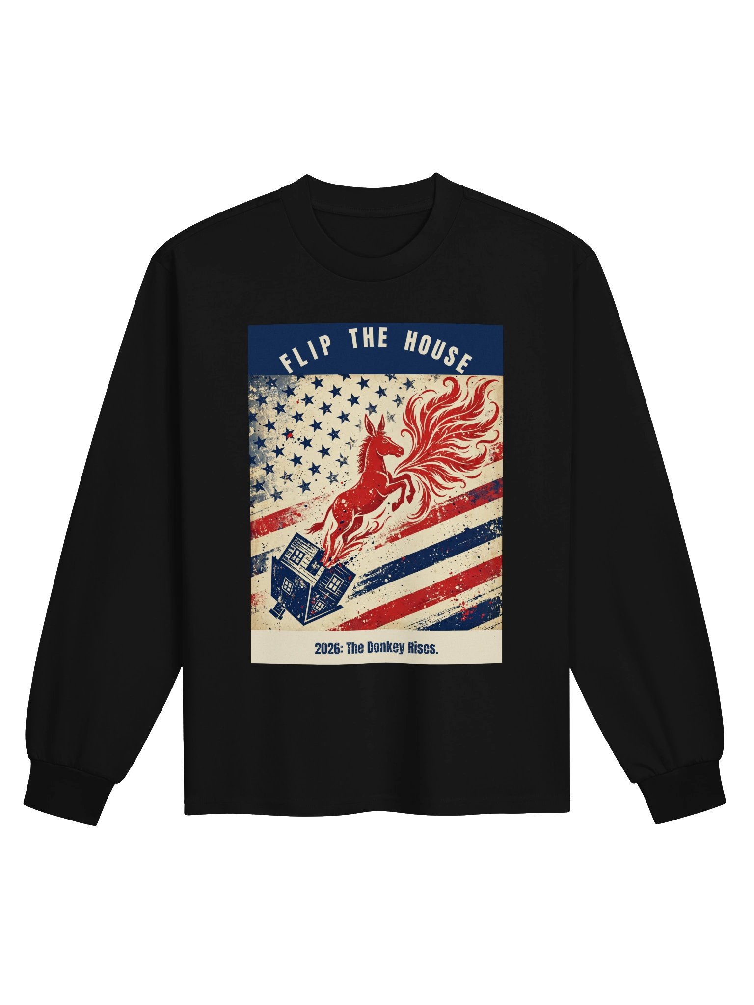 Flip the House Long Sleeve (Draft B) product image (1)