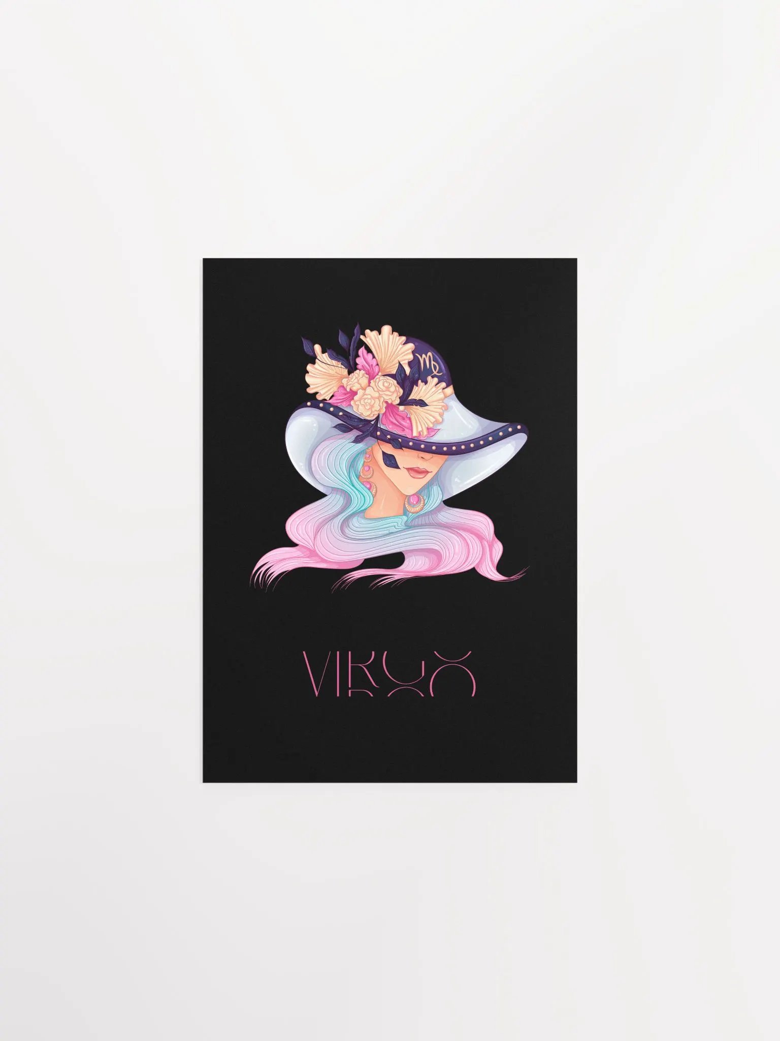 Virgo Bloom Matte Poster product image (8)