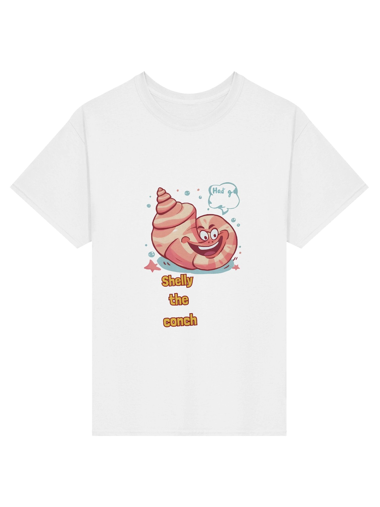 Shelly the Conch Happy T-Shirt product image (1)