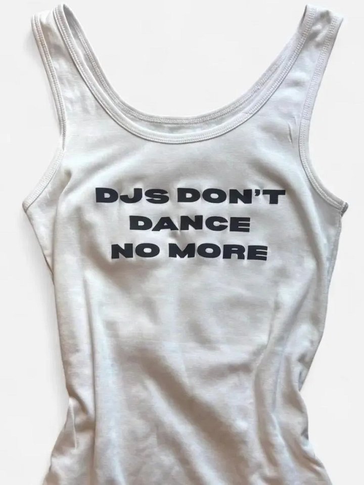 DJs Dont Dance No More Tank Top | Retro Rave Disco Merchandise product image (26)