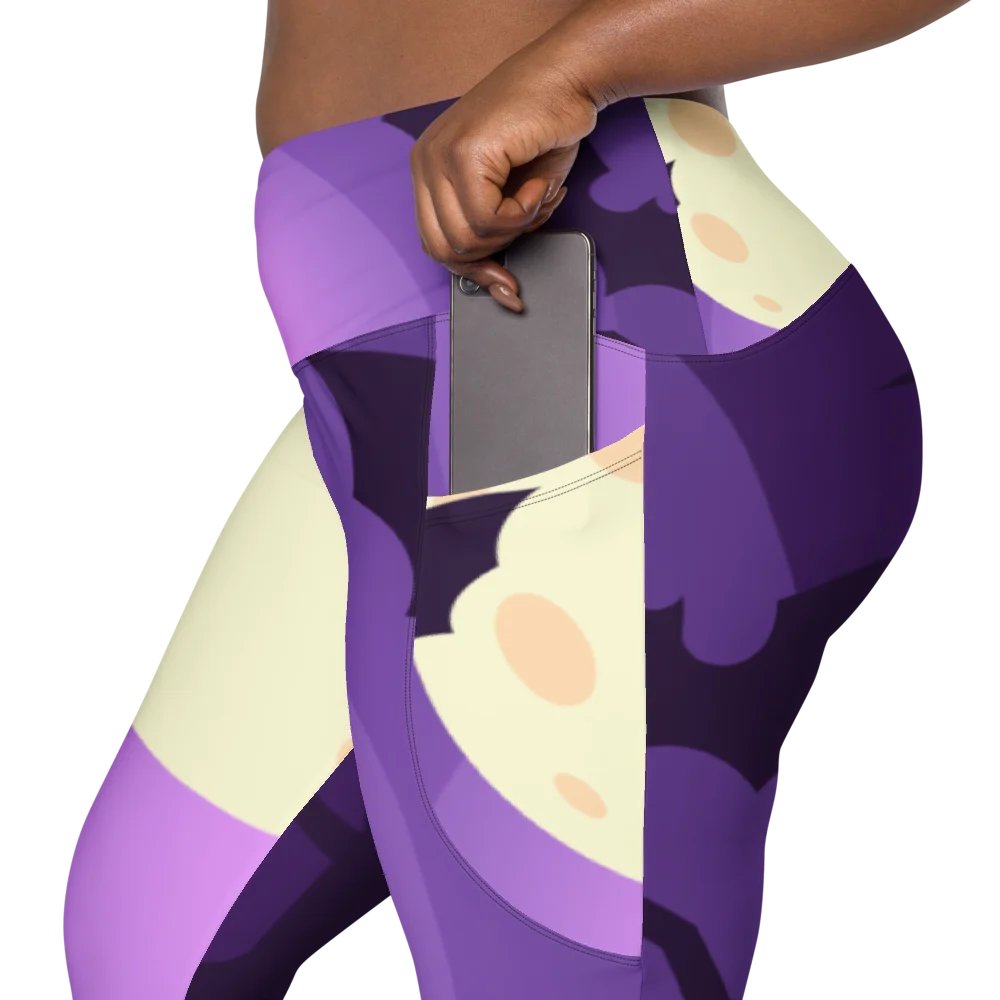 All-Over Print Leggings with Pockets product image (8)