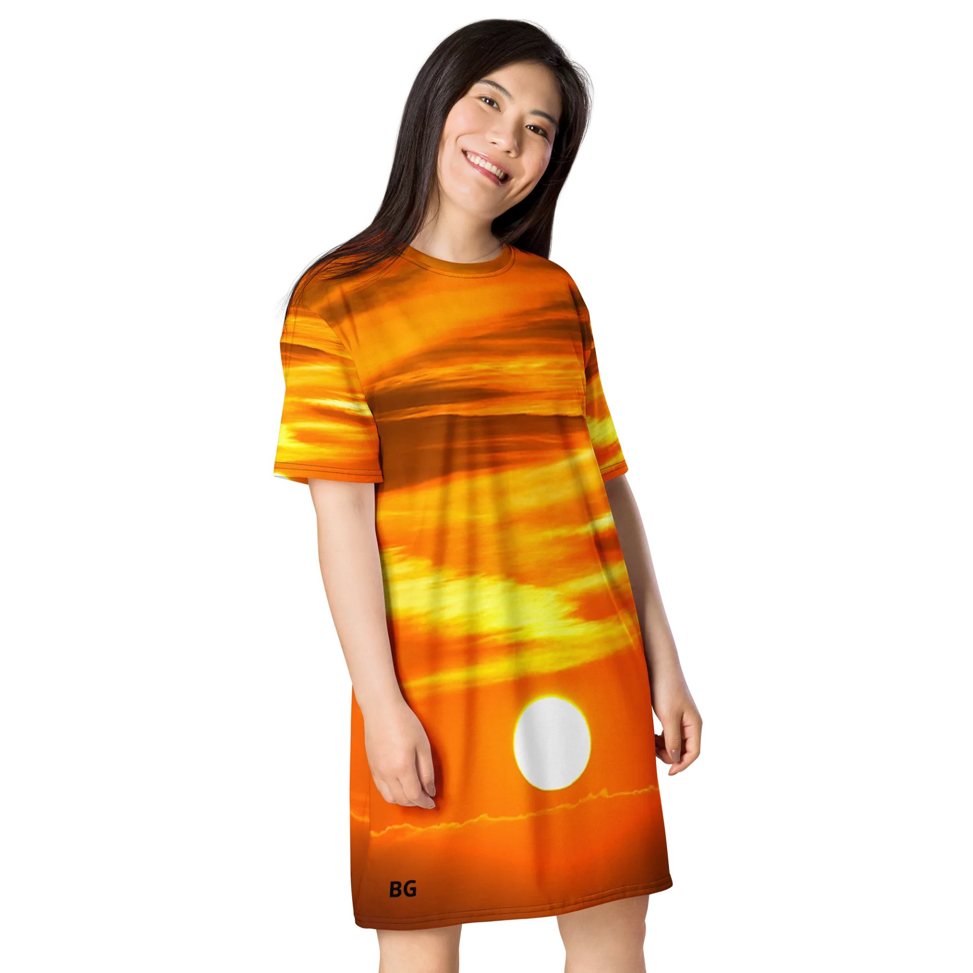 'Moods III' All-Over T-Shirt Dress product image (4)