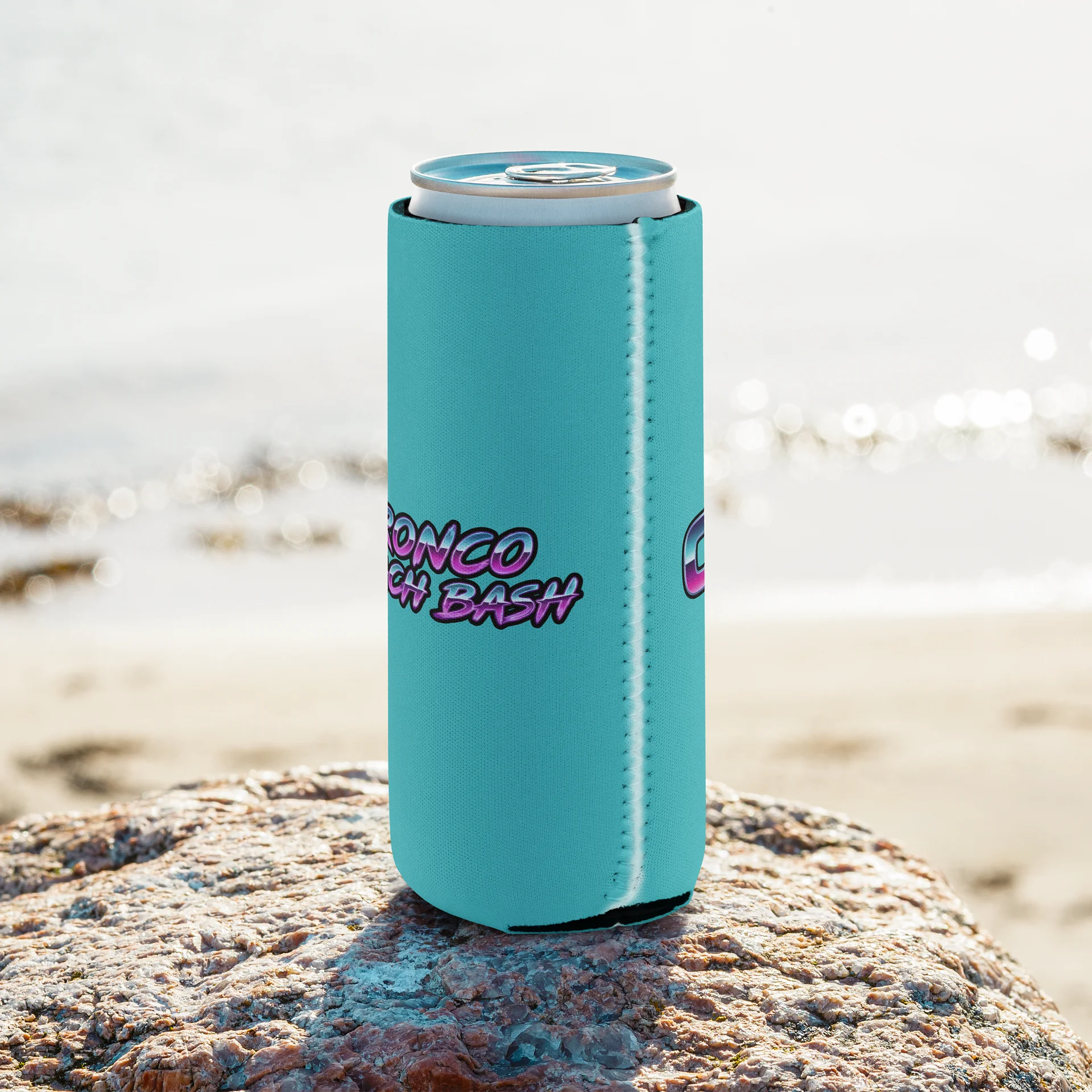 2026 Bronco Beach Bash OBX / Destination Bigfoot Bronco Collab | Coozie (Multiple Sizes Available) product image (17)