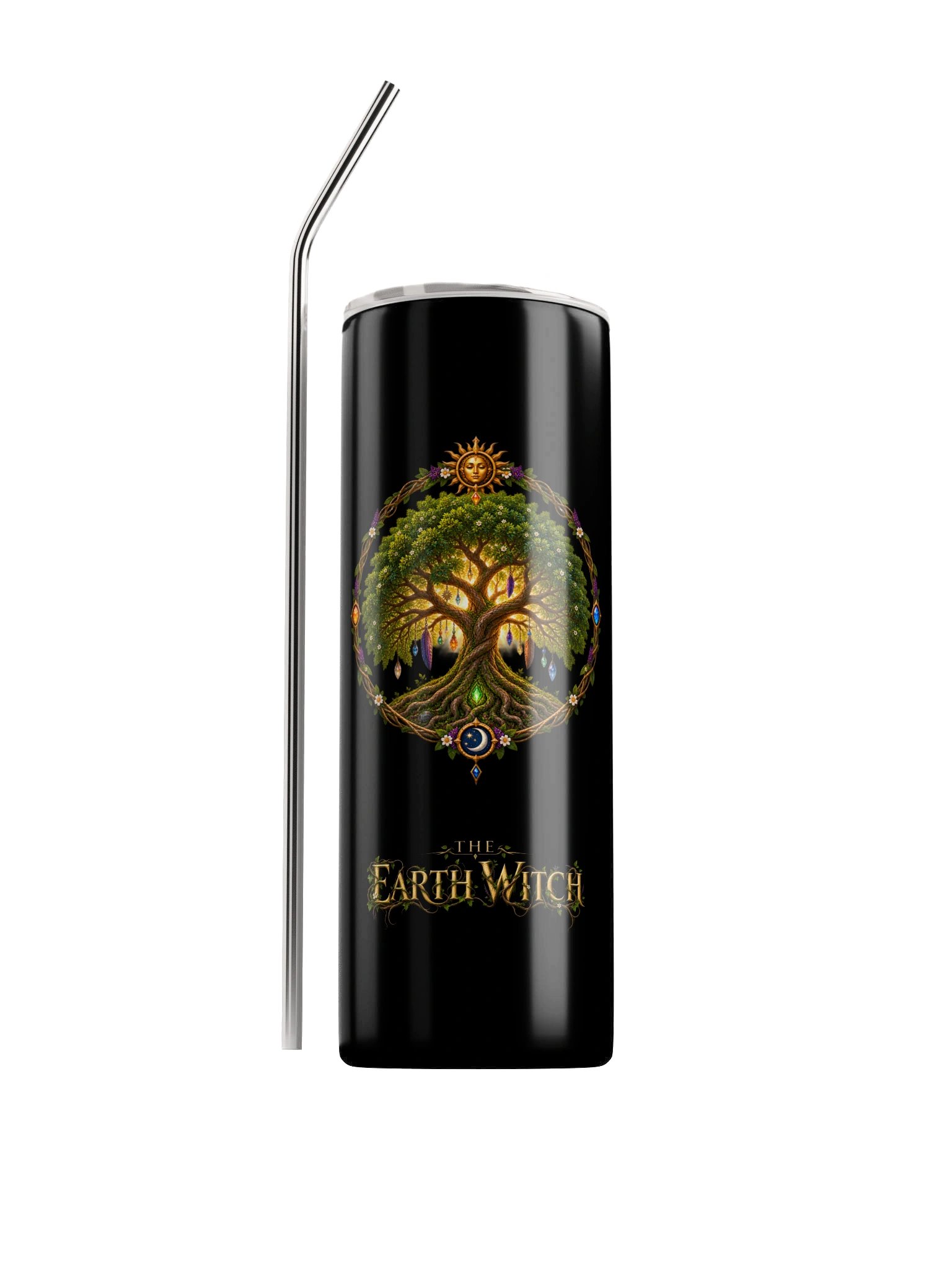 The Earth Witch Stainless Steel Tumbler product image (1)