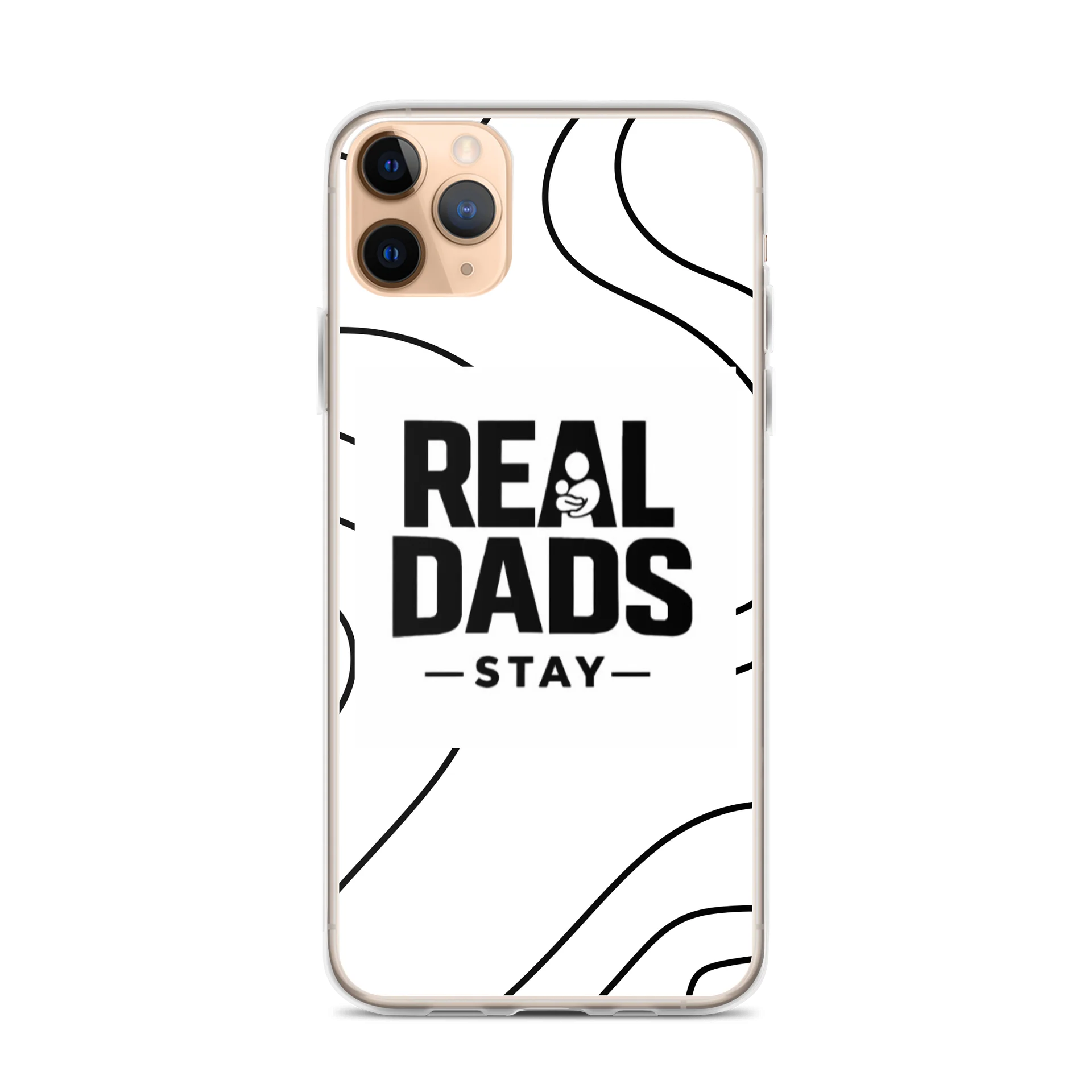 Real Dads Stay iPhone® Case product image (1)