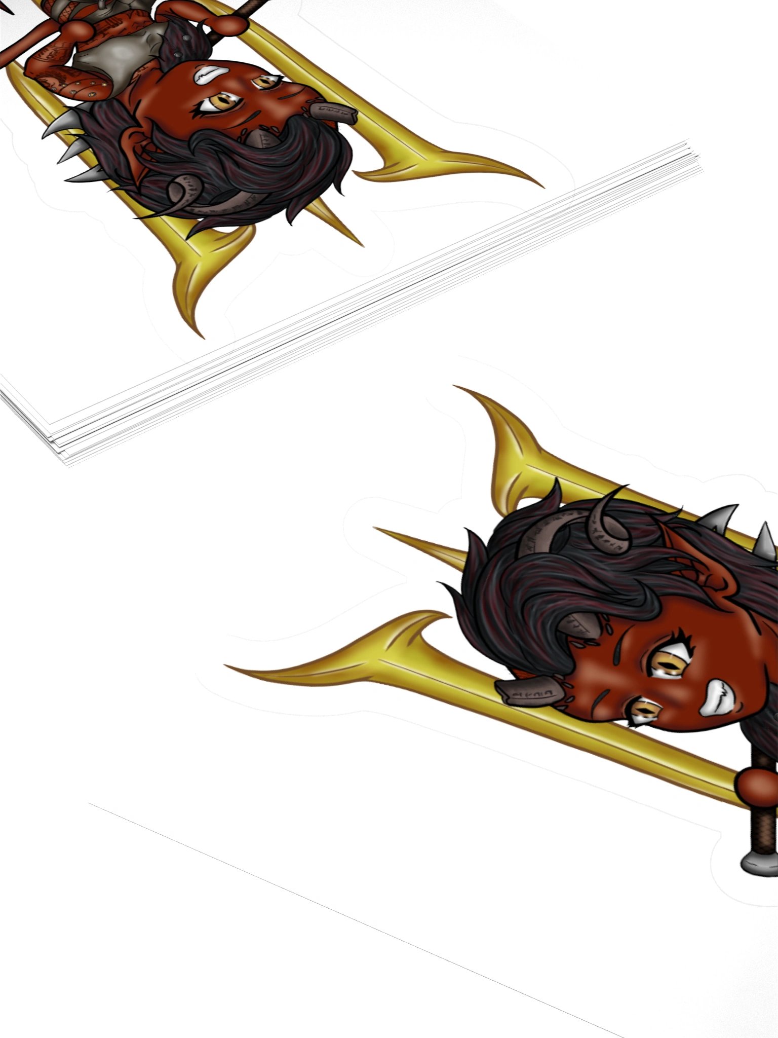 Chib Fiery Fiend Sticker product image (4)