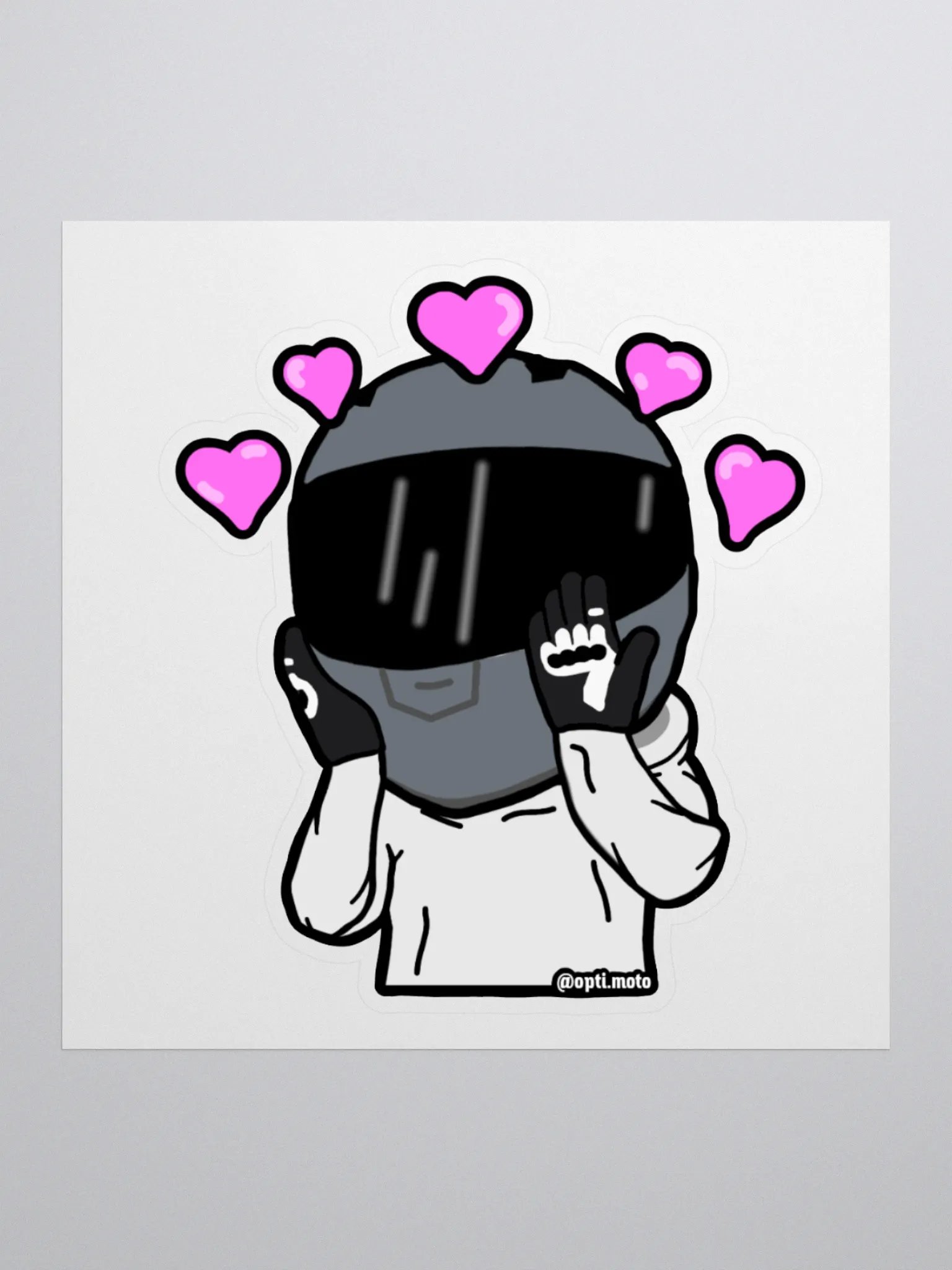 Optimoto Lovin' - Sticker product image (2)