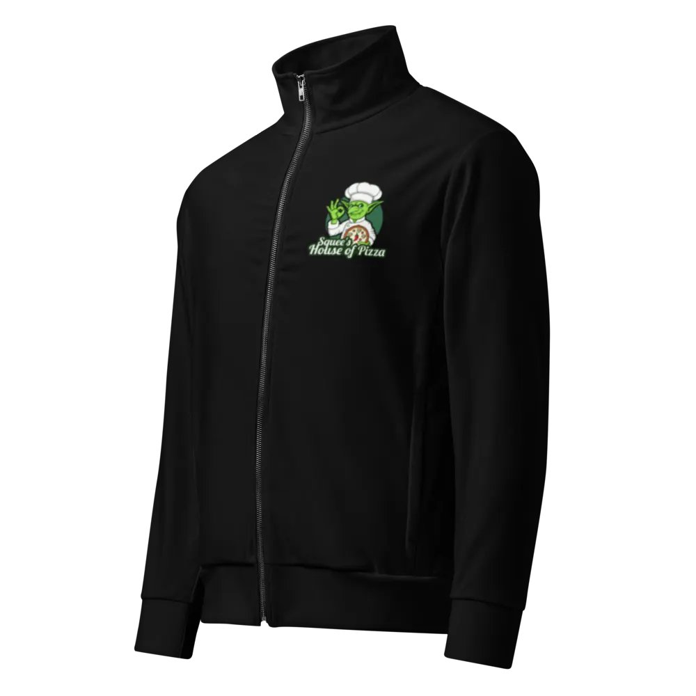 Squee’s House of Pizza Track Jacket (Black) product image (1)