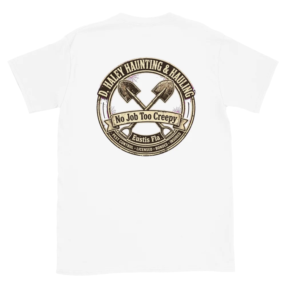 D Haley Haunting and Hauling Crossed Shovels Tee product image (6)