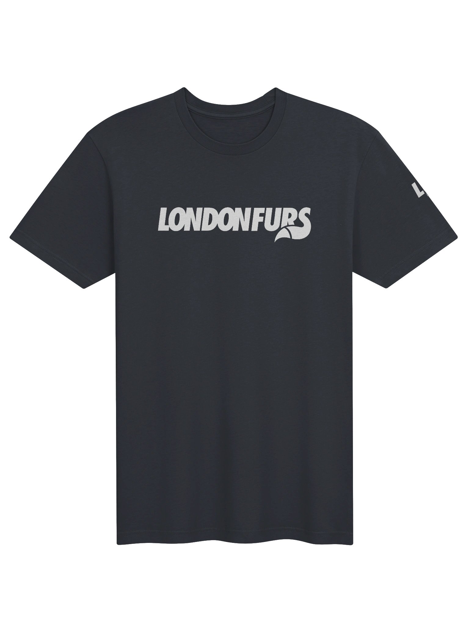 LondonFurs Logo - White - T-shirt product image (1)
