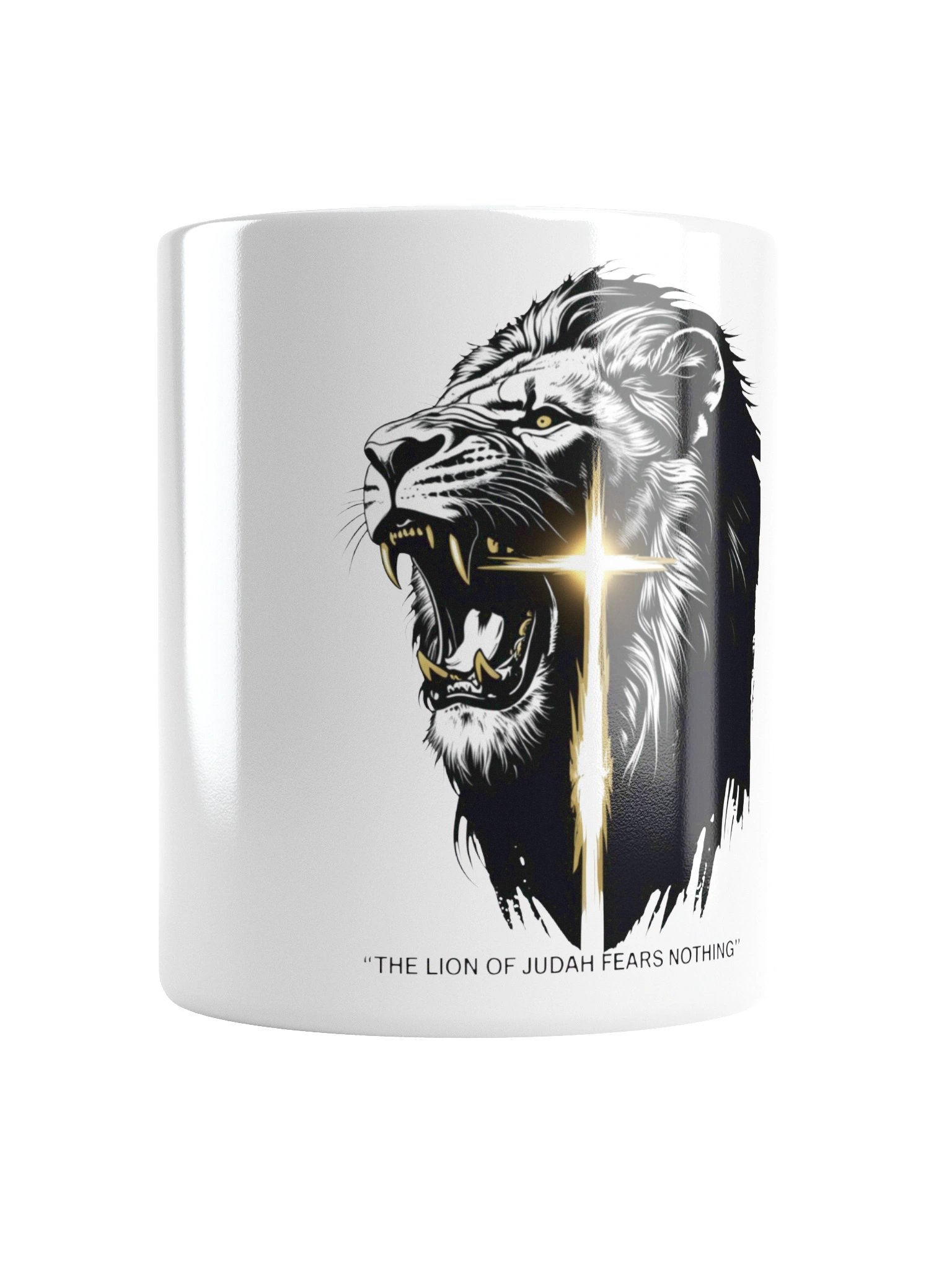 Divine Roar White Glossy Mug product image (18)