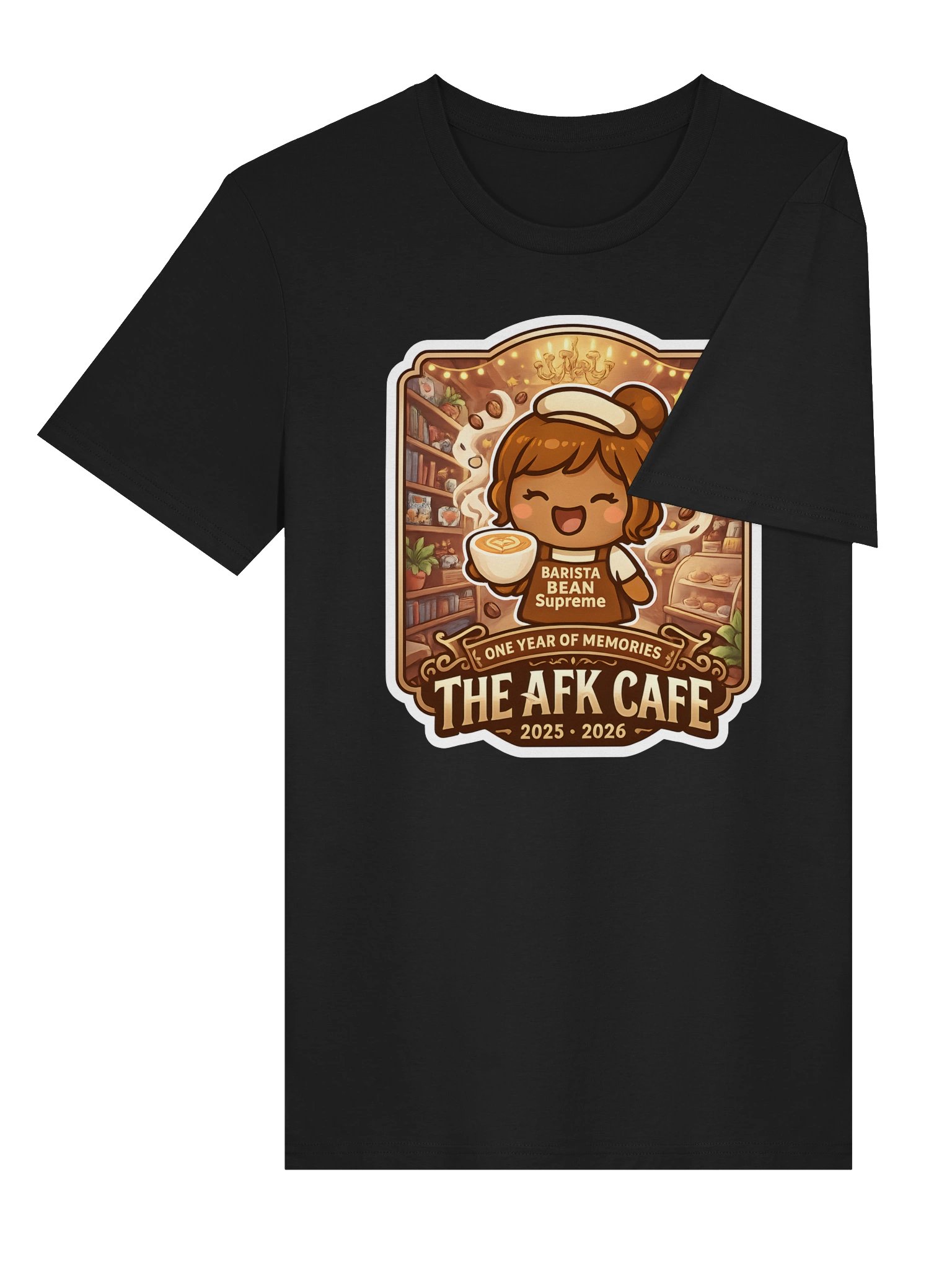 The AFK Cafe • One Year of Memories Premium Tee product image (4)