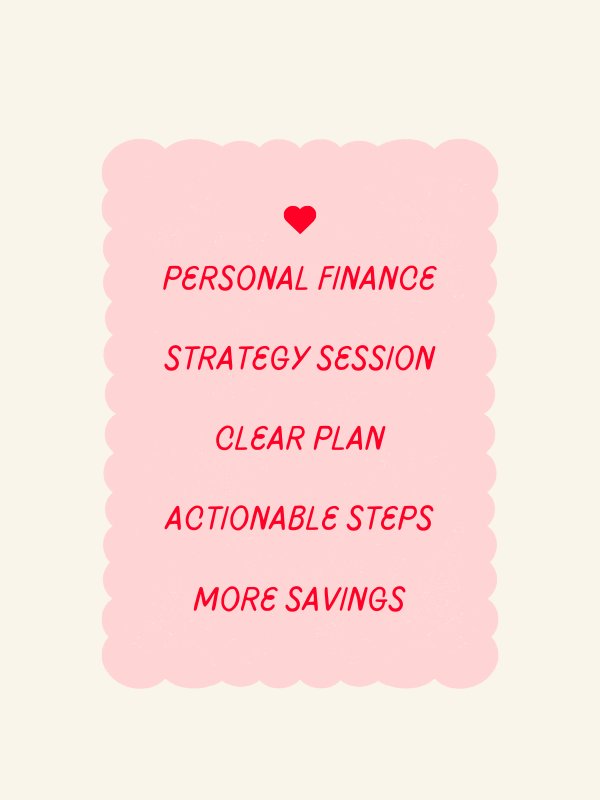 Personal Finance Strategy Session product image (1)