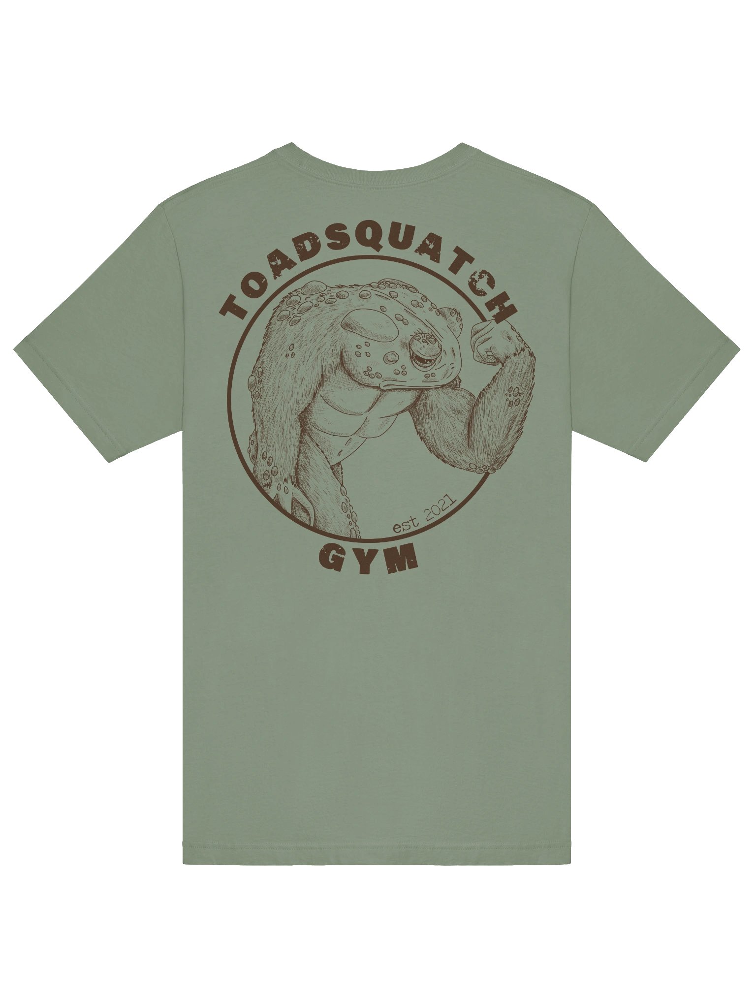 Toadsquatch Gym T-shirt product image (30)