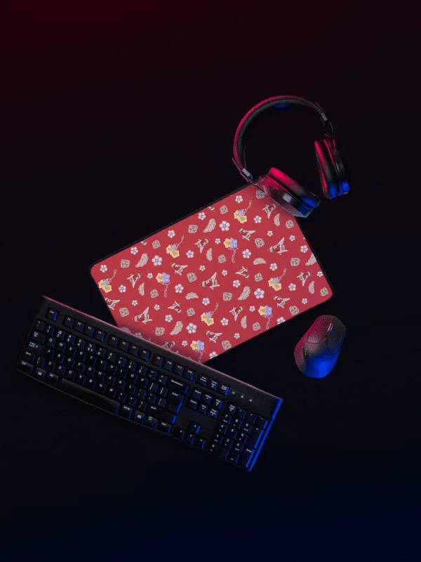Tribbie Pattern Desk Mat product image (2)