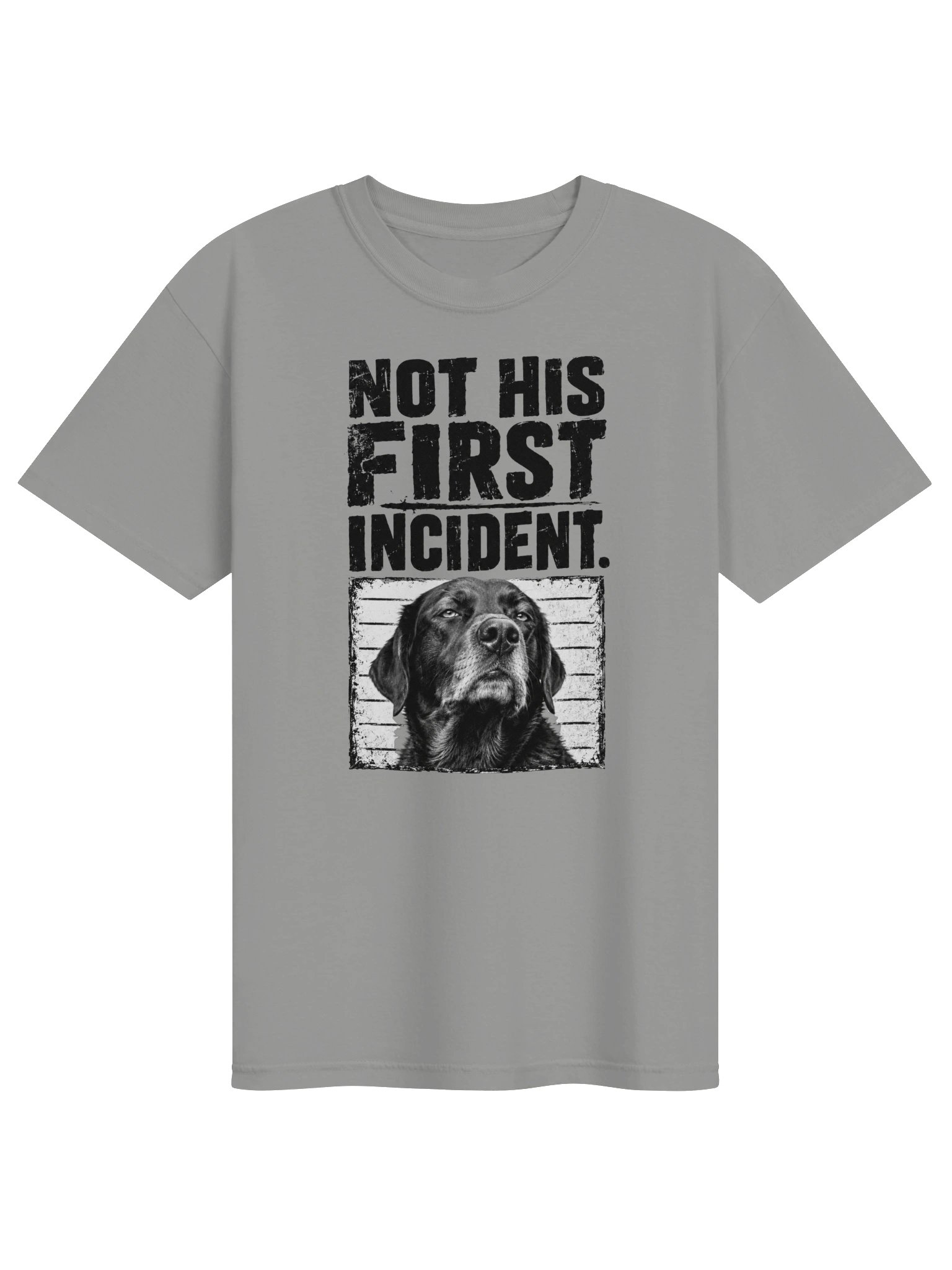 Funny Labrador T-Shirt | Black Lab Graphic Tee | Funny Dog Shirt | Dog Dad Shirt product image (2)