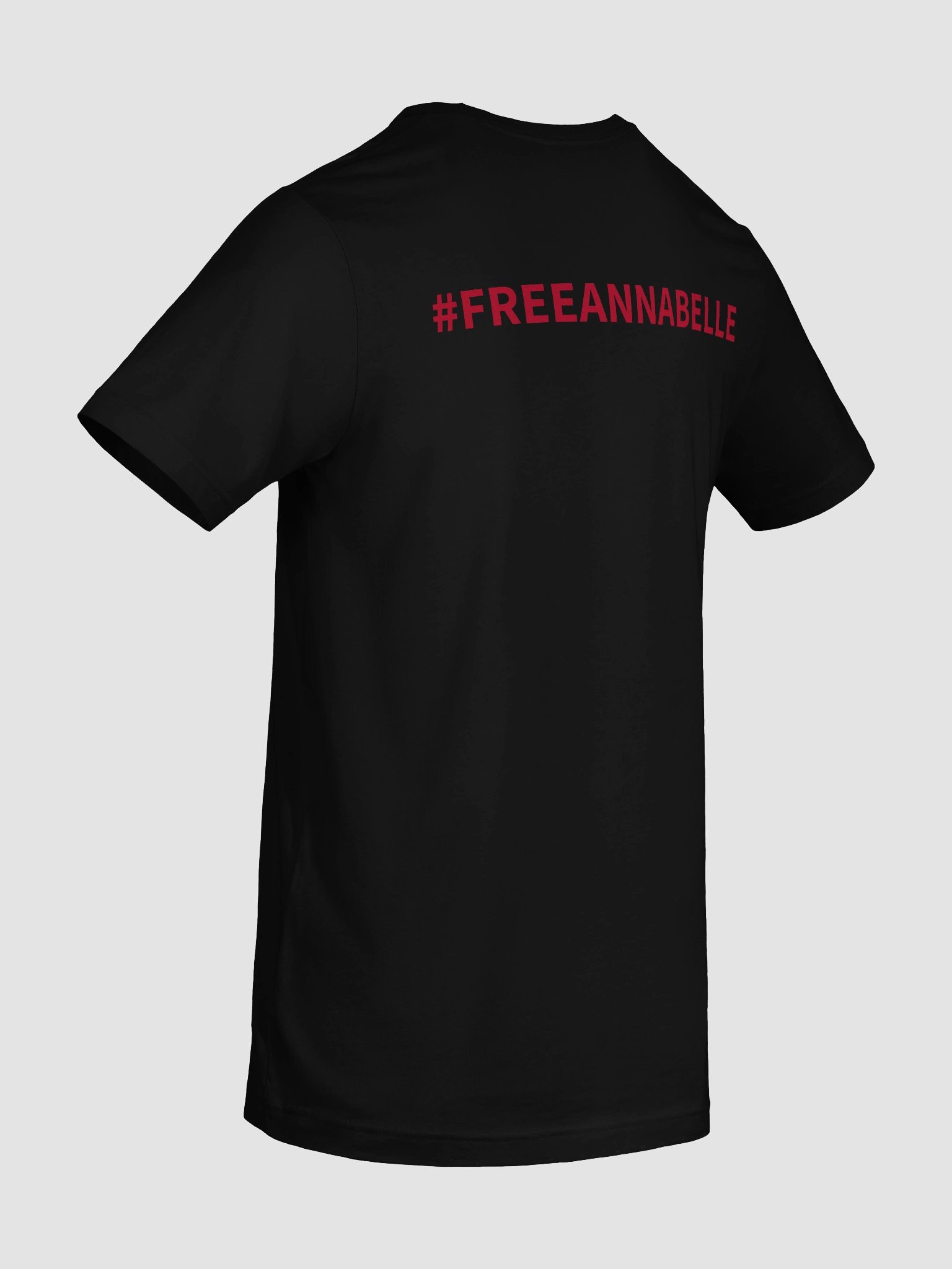 Logo Tshirt with #FreeAnnabelle on Back product image (10)