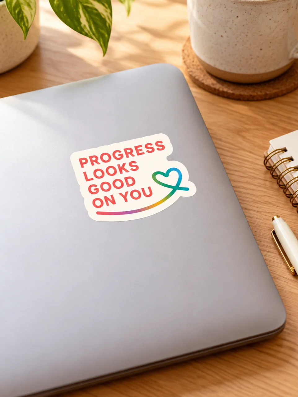 Progress Looks Good on You Vinyl Decal product image (1)