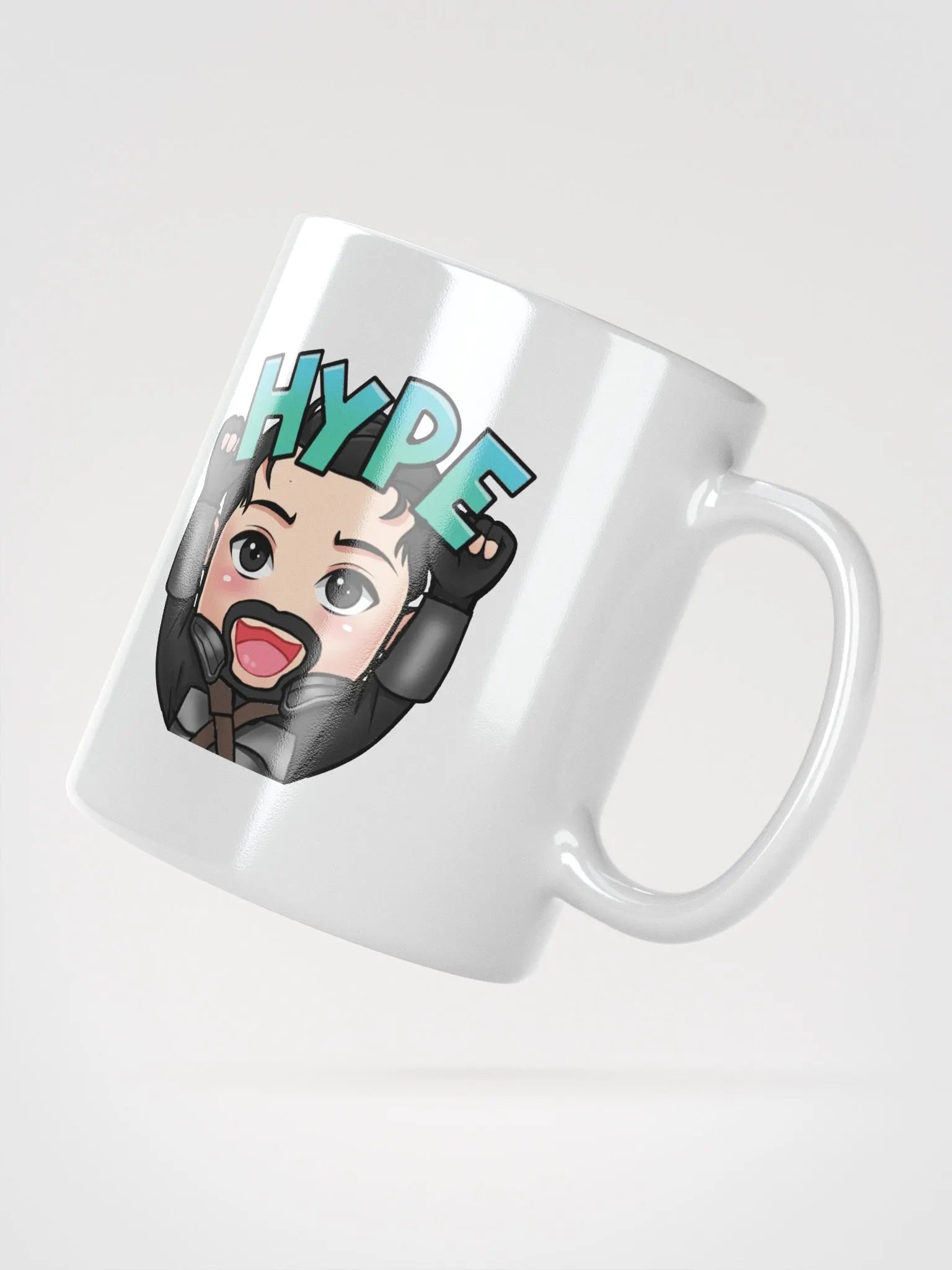 HYPE White Glossy Mug product image (4)