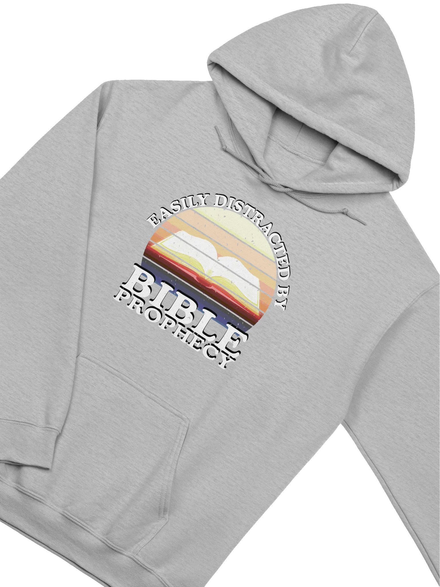 Easily Distracted By Bible Prophecy Hoodie product image (3)