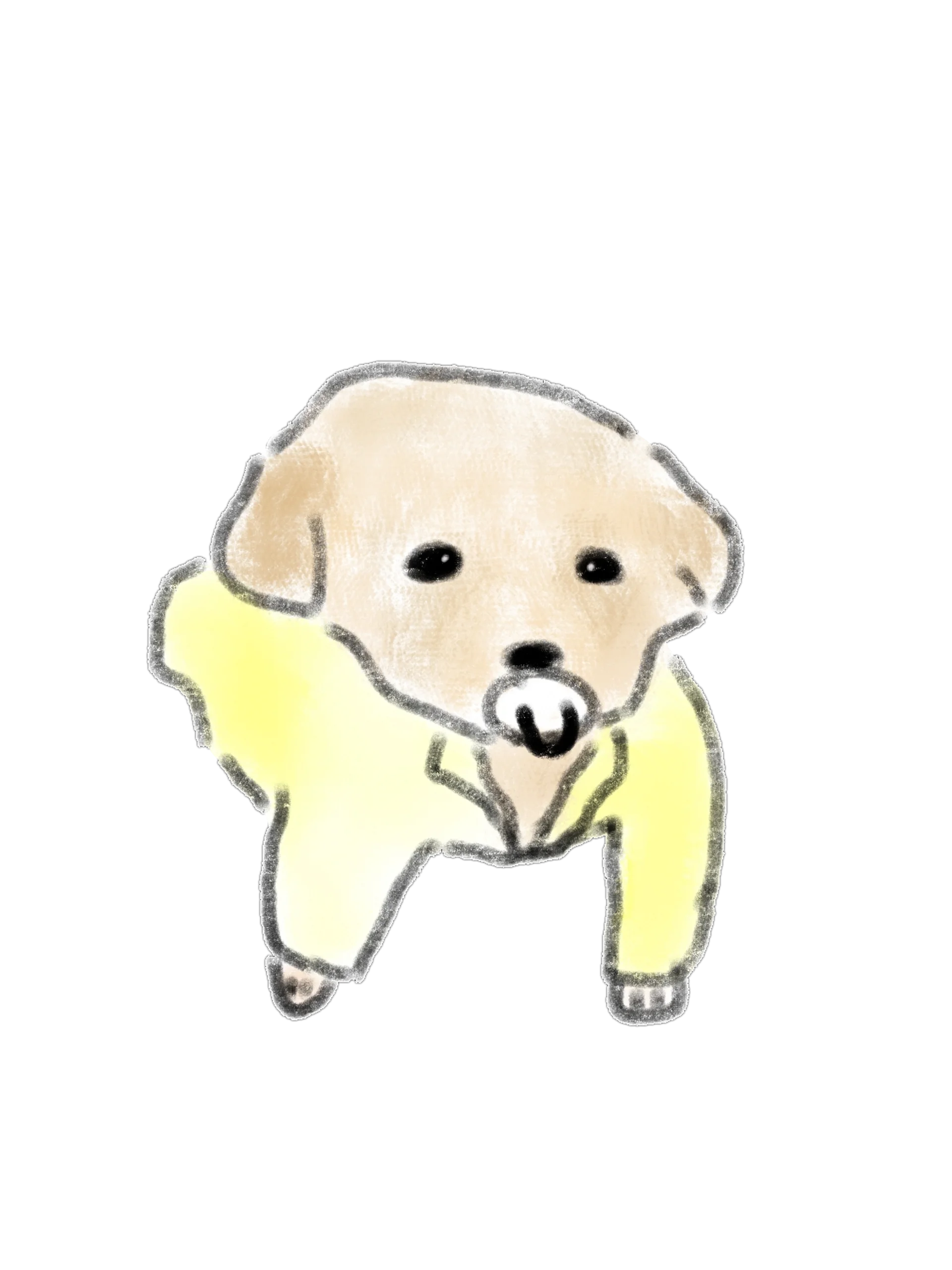 12 Hand-Drawn Dog PNG Clipart Bundle product image (10)