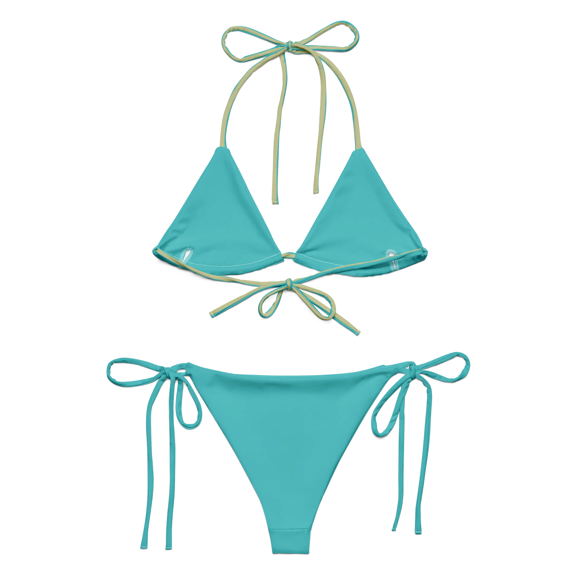Green Stripped Bikini product image (2)