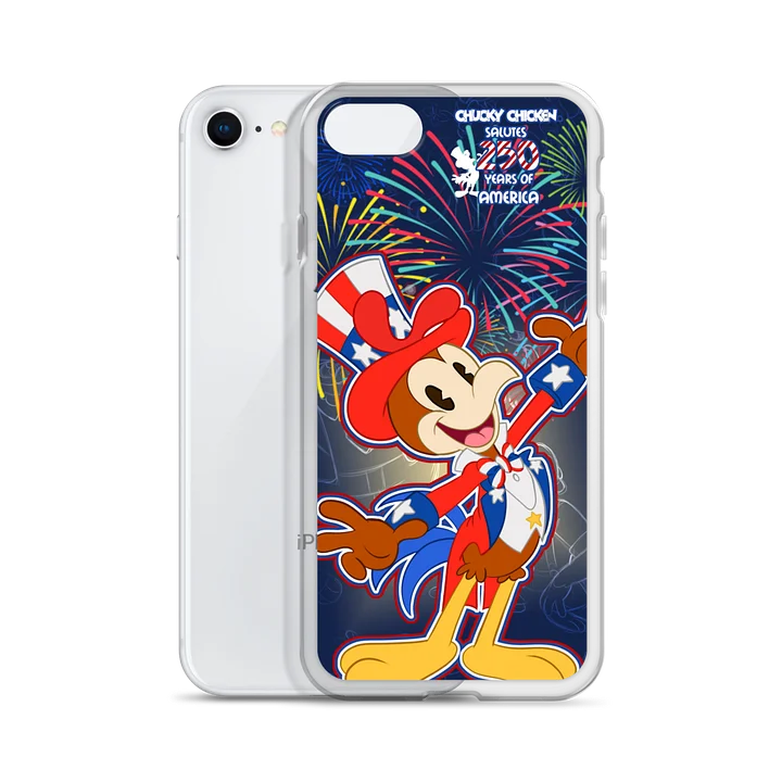 Chucky Chicken 250 Years of USA iPhone Case product image (55)