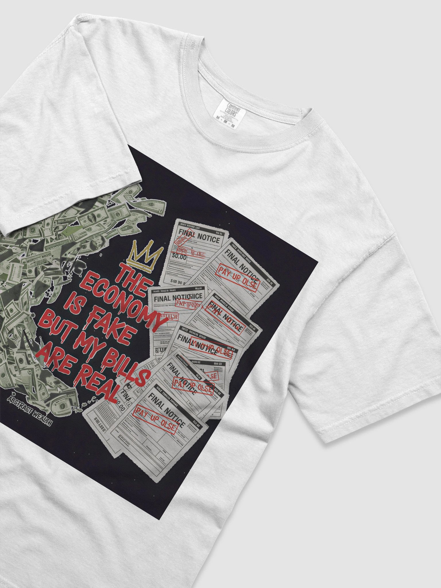 Economy Fake - Bills Real T-shirt product image (5)